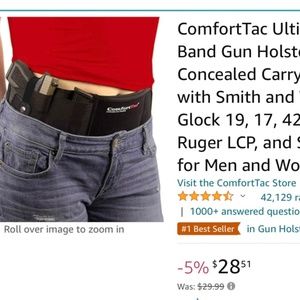 Concealed weapon holster